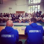 A Videoton focistái iskolánkban