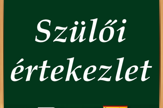 Szülői értekezlet